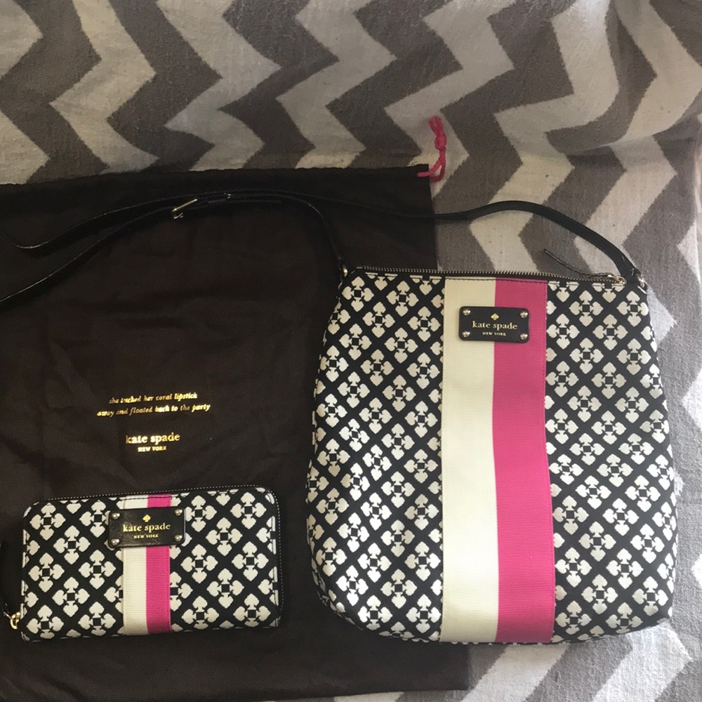 Kate Spade ♠️ cross body and wallet combo